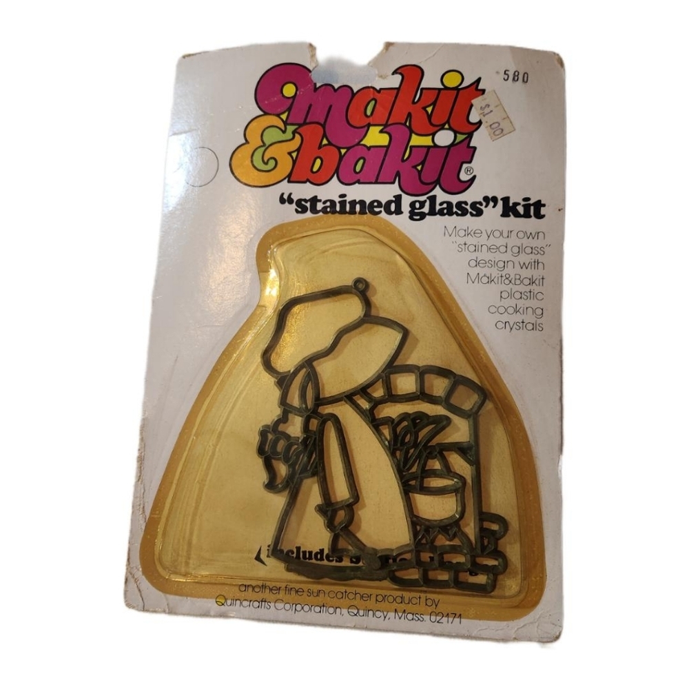 Makit &‎ Bakit Little Girl Stained Glass Suncatcher Kit